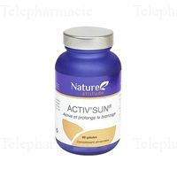 PHARM NATURE MICRONUTRITION Activ'Sun Active et Prolonge le Bronzage 60 G&eacute;lules