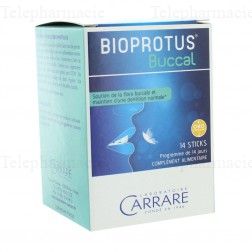 CARRARE Bioprotus Buccal boite de 14 sticks