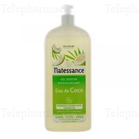 NATESSANCE Gel dche eau coco rafra&icirc;ch Fl/1l