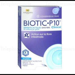 ARAGAN BIOTIC P10 CLINICAL G&eacute;l B/20