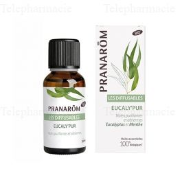 PRANAROM DIFFUSION HUILE ESSENTIELLE eucaly'pur Fl/30ml