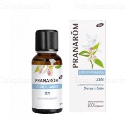 PRANAROM DIFFUSION HUILE ESSENTIELLE zen bio Fl/30ml