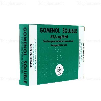 Gomenol Soluble 82,5 mg/5 ml