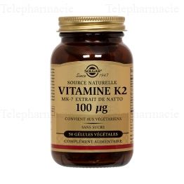 SOLGAR Vitamine K2 G&eacute;l P/50