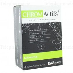 SYNACTIFS CHROMActifs 60 g&eacute;lules