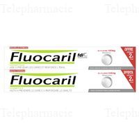 FLUOCARIL Bi-Fluor&eacute; blancheur tube 75ml x2
