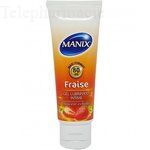 MANIX Gel lubirifiant intime fraise tube 80 ml