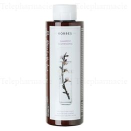 KORRES Shampooing - Cheveux secs et ab&icirc;m&eacute;s - Amandes & graines de Lin 250ml