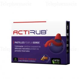 SANT&Eacute; VERTE ActiRub pastilles