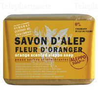 TADE AleppoSoap Savon d'Alep Fleur d'Oranger 100g