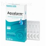 AQUALARM Solution lubrifiante s&eacute;cheresse oculaire 20 unidoses