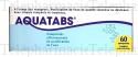 AQUATABS Purification de l'eau 60 comprim&eacute;s