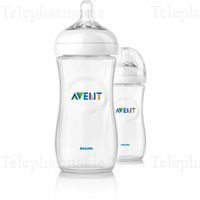 AVENT BIB NATURAL PP 330ML X