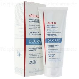 Argeal shampooing traitant sebo-regulateur cheveux gras 200ml