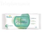 PAMPERS AQUA HARMONIE Ling impr&eacute;gn&eacute;e Paq/48