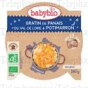 BABYBIO Repas du Soir - Gratin de Panais et Potimarron de Provence pot 260g