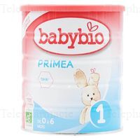 BABYBIO Lait Infantile - Primea 1er &acirc;ge boite de 800g