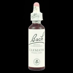 FLEURS DE BACH Original n&deg;09 Clematis fleur de bach flacon compte-gouttes 20ml