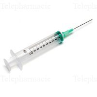 BD EMERALD SERINGUE 10ML 21G UNITE