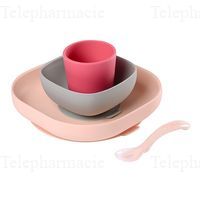 BEABA COFF REPAS SILIC PINK