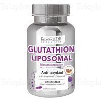 BIOCYTE Longevity anti-oxydants - Glutathion Liposomal 30 g&eacute;lules