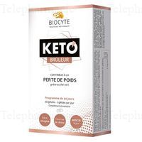 BIOCYTE Keto - Br&ucirc;leur 60 g&eacute;lules
