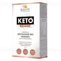 BIOCYTE Keto - Slim Nuit 60 g&eacute;lules