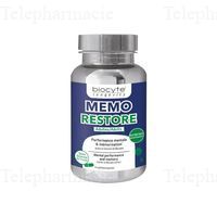 BIOCYTE Longevity memo restore 60 g&eacute;lules
