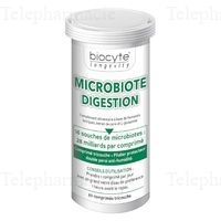 BIOCYTE Longevity Probiotiques - Microbiote Digestion 20 comprim&eacute;s
