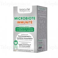 BIOCYTE Longevity Probiotiques - Microbiote immunit&eacute; x20