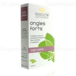 BIOCYTE Ongles - Ongles forts beaut&eacute;