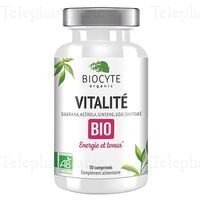 BIOCYTE Bio - Vitalit&eacute; Bio 30 comprim&eacute;s
