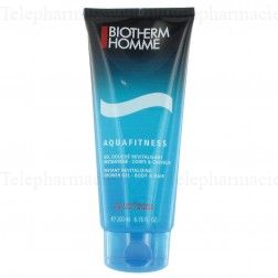 BIOTHERM HOMME Aquafitness gel douche revitalisant corps et cheveux