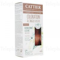 CATTIER Coloration blond fonc&eacute; cuivr&eacute;