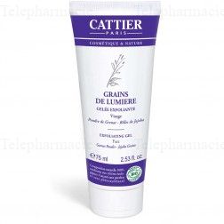 CATTIER Grain de lumi&egrave;re gel&eacute;e exfoliante bio tube 75ml