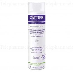 CATTIER Ond&eacute;e Merveilleuse lotion micellaire r&eacute;&eacute;quilibrante bio