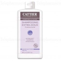 CATTIER Shampooing lait d'avoine usage quotidien bio
