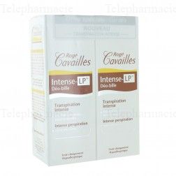 CAVAILL&Egrave;S D&eacute;odorant transpiration intense roll-on 2*40ml