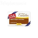 CAVAILL&Egrave;S Savon surgras L'original extra doux Lot de 2 pains de 250g