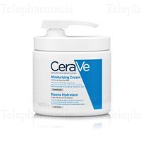 CERAVE Baume hydratant Peaux s&egrave;ches &agrave; tr&egrave;s s&egrave;ches pot pompe 454g