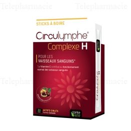 SANT&Eacute; VERTE Circulymphe Complexe H 20 sticks