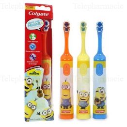 COLGATE Brosse &agrave; dents &eacute;lectrique parlante Minions