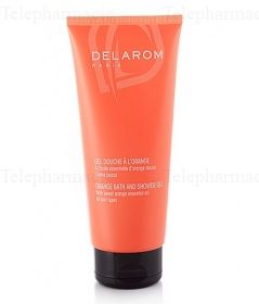 DELAROM GEL DOUCHE ORANGE FL 200ML
