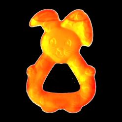 DODIE Anneau de dentition r&eacute;frig&eacute;r&eacute; 2 en 1 Orange