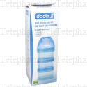 DODIE Accessoire biberon - Bo&icirc;te doseuse 3 compartiments bleus