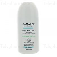 GAMARDE D&eacute;odorant douceur fra&icirc;cheur th&eacute; vert roll-on 50ml