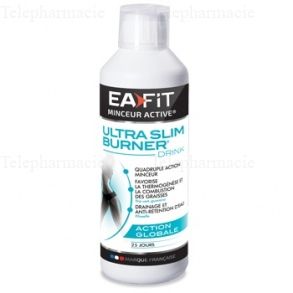 EAFIT Burn elixir go&ucirc;t th&eacute; vert &eacute;pic&eacute; flacon 500ml
