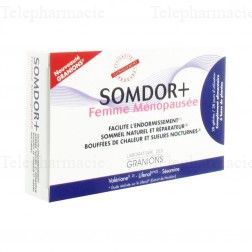GRANIONS Somdor+ Femme m&eacute;nopaus&eacute;e bo&icirc;te 28 g&eacute;lules