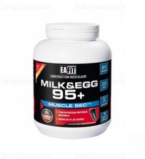 EAFIT Milk & Egg 95 micellaire saveur vanille pot de 2,2kg
