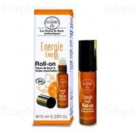 ELIXIRS & CO Les fleurs de Bach authentiques Energie roll-on 10 ml